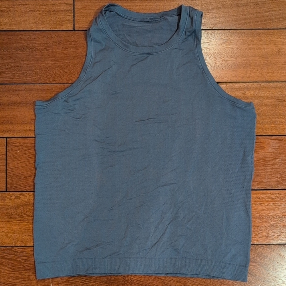 lululemon athletica Blue Tank Top